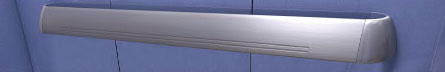 Baranda inclinada de aluminio duro (sin iluminación inferior) ZYH-SA10 
